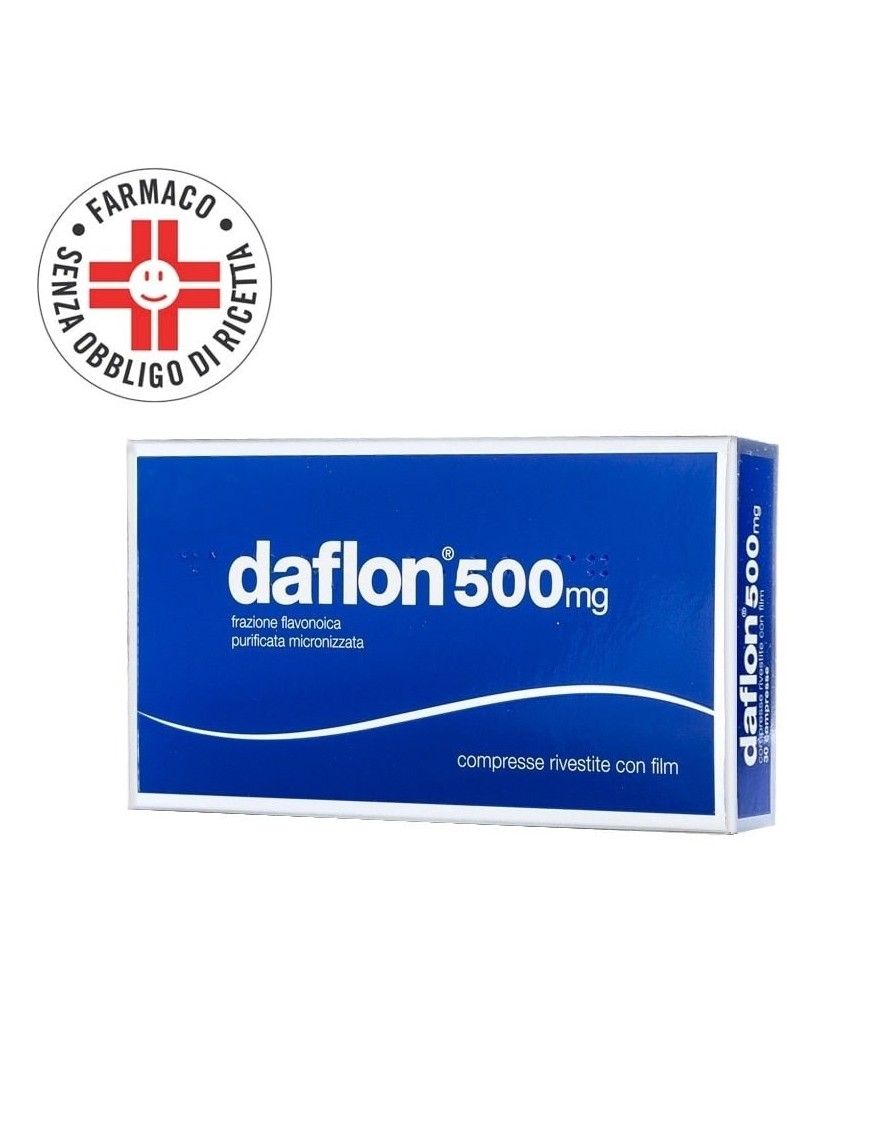 Daflon 500mg Flavonoidi Vasoprotettore 30 Compresse