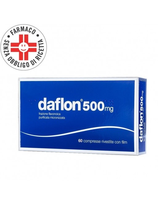 Daflon 500mg Flavonoidi Vasoprotettore 60 Compresse