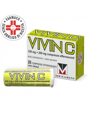 Vvin C 330mg+200mg 20 Compresse Effeverscenti