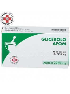 Glicerolo Supposte Adulti 18 Supposte 2250mg