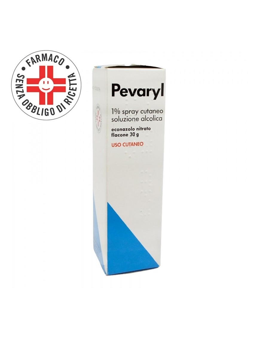Pevaryl 1% Soluzione Cutanea Spray 30ml Antimicotico