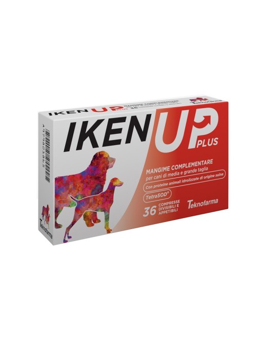 Iken Up Plus Cani Taglia Media-Grande 36 Compresse Mangime Complementare